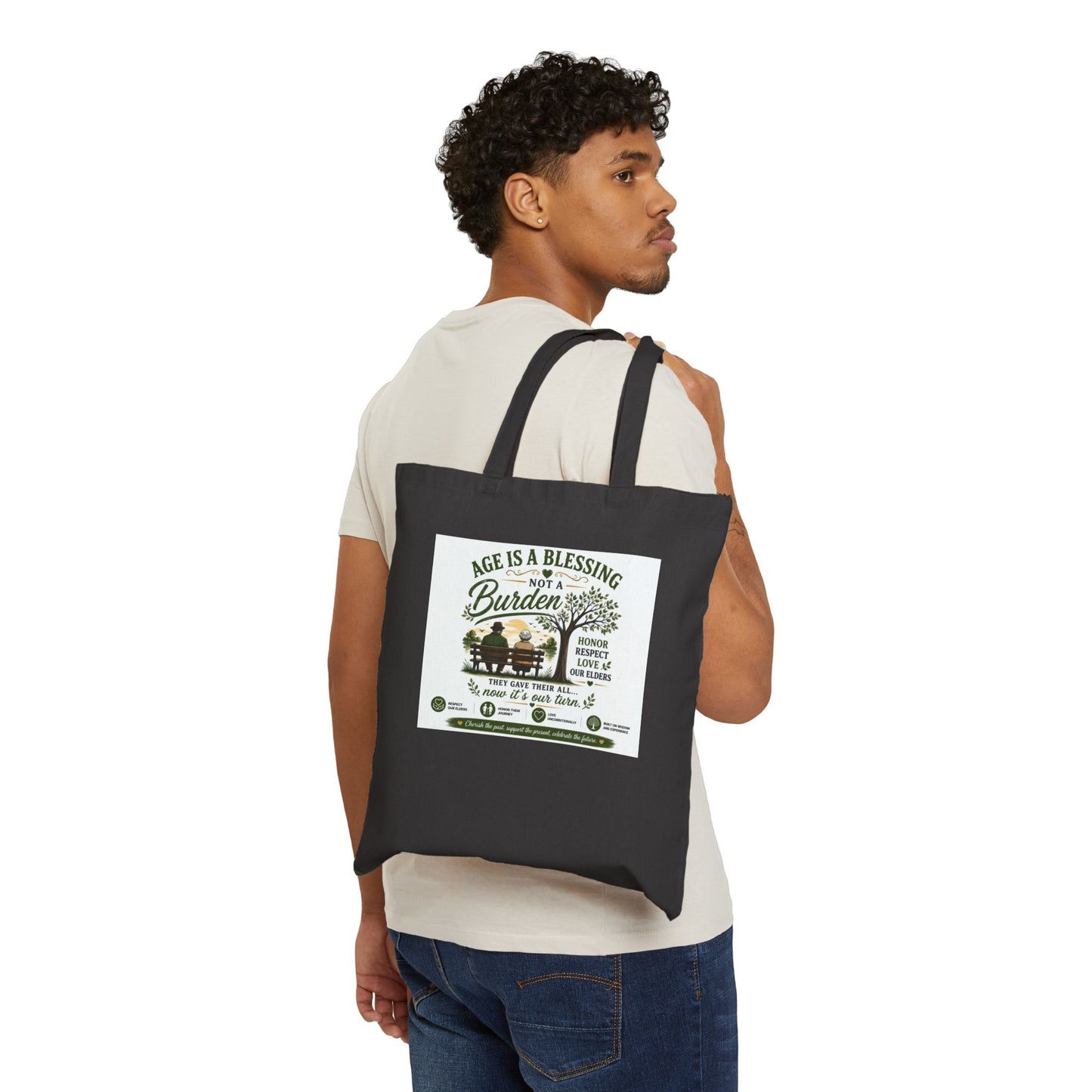 Cotton Canvas Tote Bag