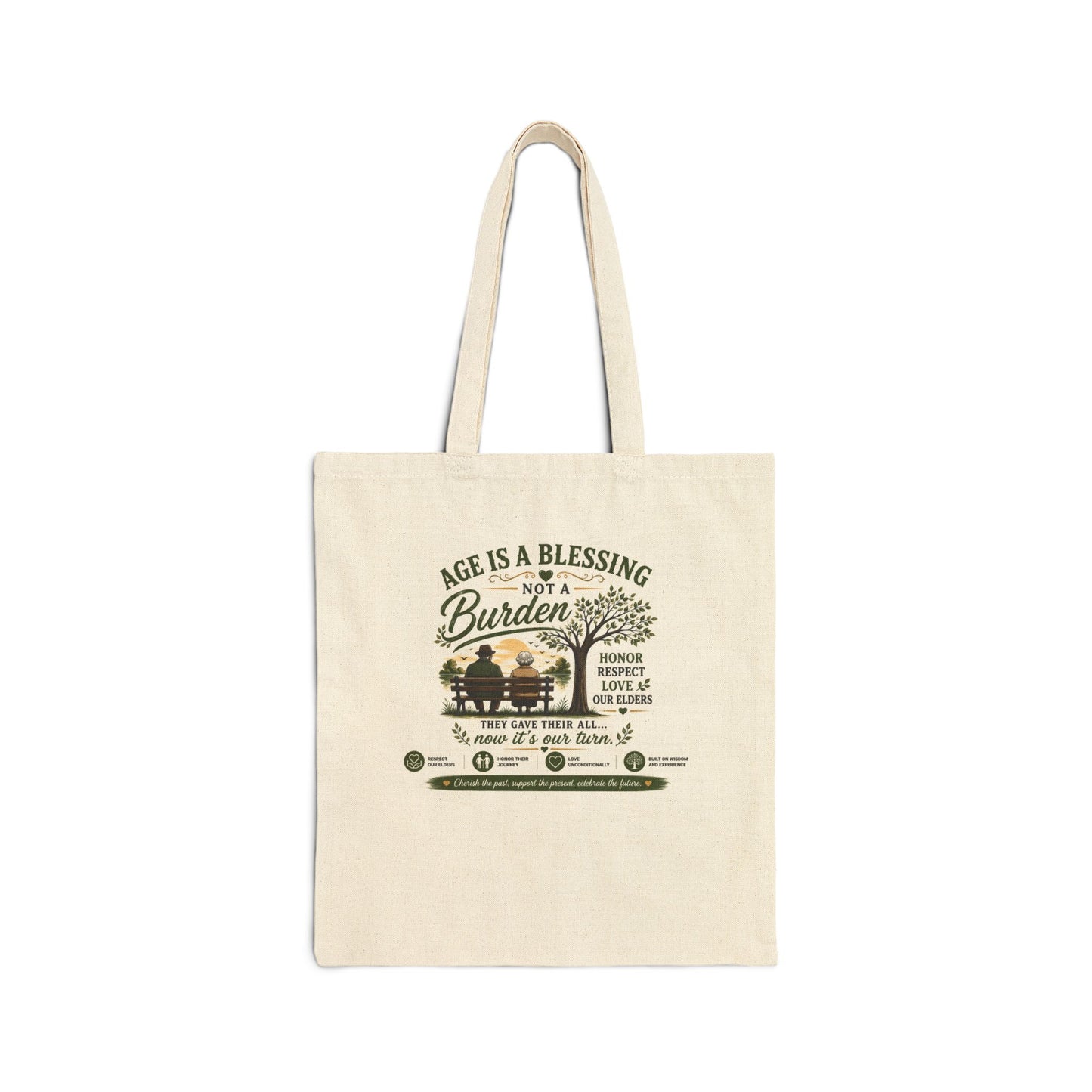 Cotton Canvas Tote Bag