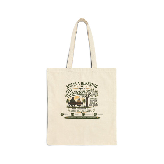 Cotton Canvas Tote Bag