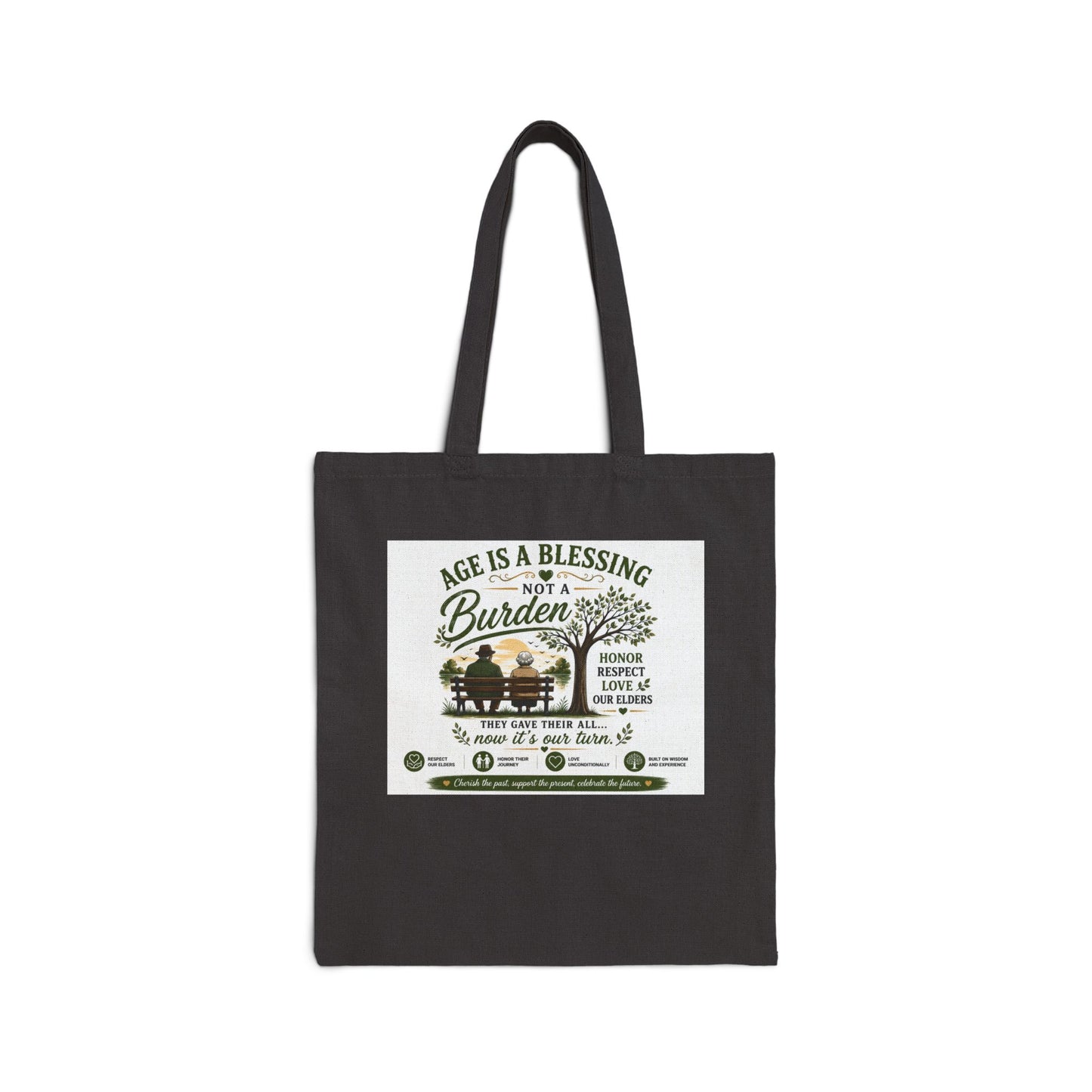 Cotton Canvas Tote Bag
